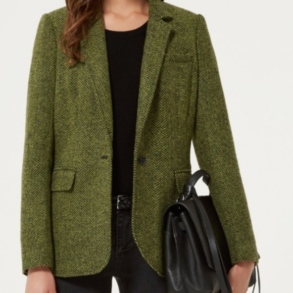 Coldwater Creek Jackets & Blazers - 💚Coldwater Creek Green Lined Blazer-READ